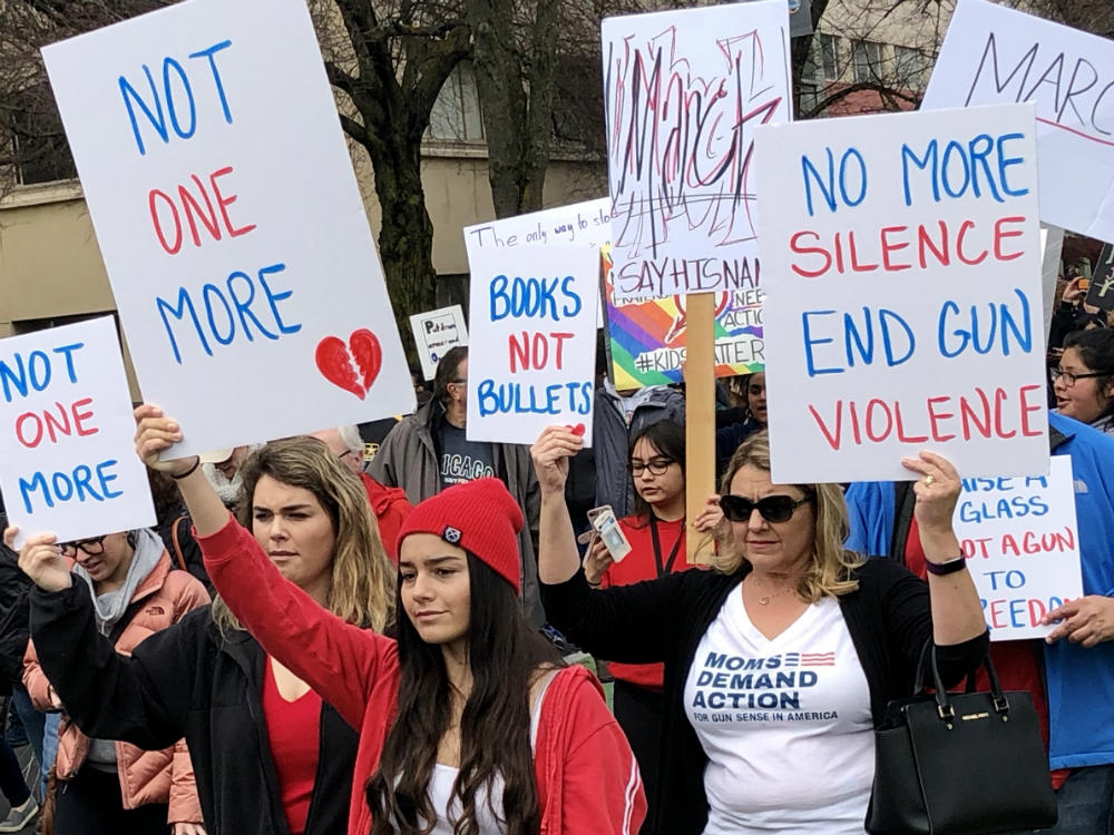 Thousands March For Gun Reform At Californias Capitol 6148